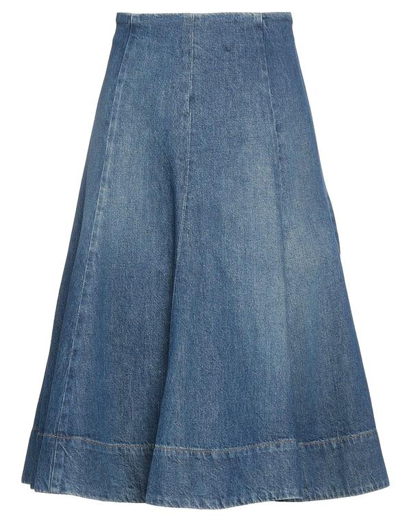 紙凧 レディース 下つ方スコート KHAITE Blue 青碧