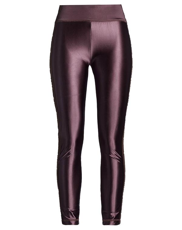 ヴェルサーチ レディース ボトムス レギンス VERSACE JEANS COUTURE Dark Brown 赤銅色
