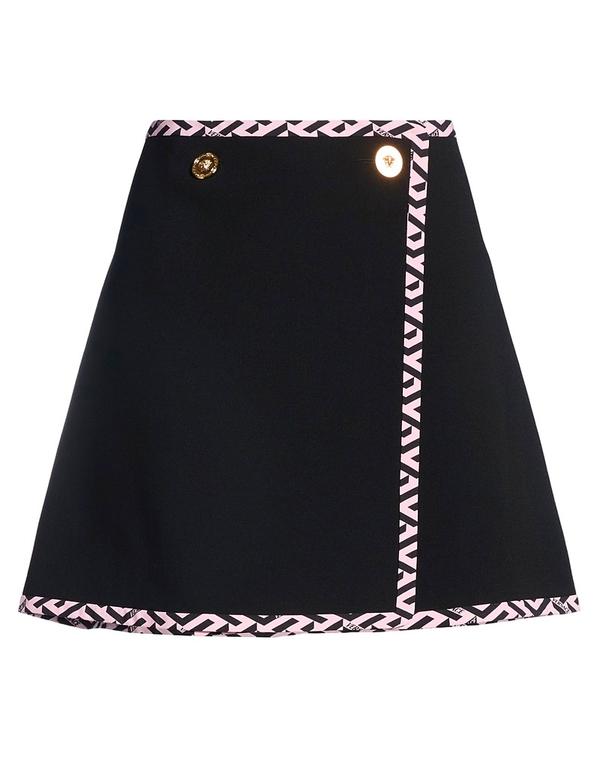 ヴェルサーチ レディース 下つ方スコート VERSACE Black 黒いこと