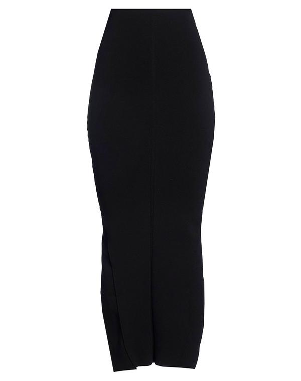 リックオウエンス レディース 下つ方スコート RICK OWENS Black 黒いこと