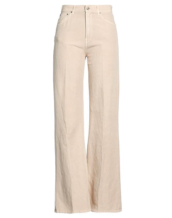 ドンダップ レディース ボトムス 心地好いズボン下 フレアカットパンツ DONDUP Beige ベージュ
