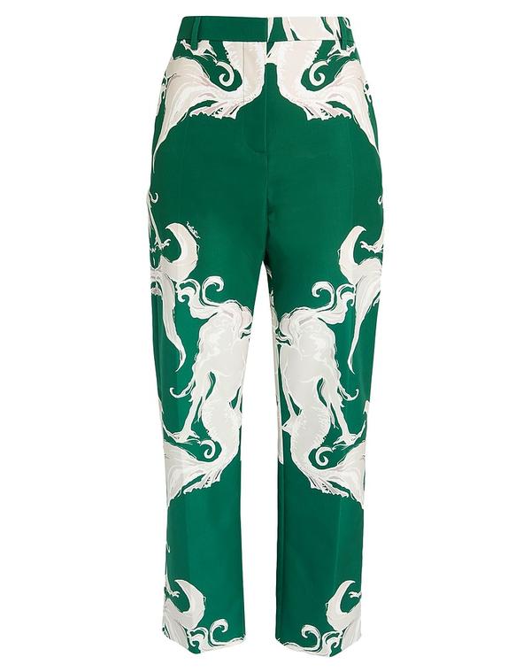 ヴァレンティノ レディース ボトムス 心地よいズボン下 VALENTINO GARAVANI Green 緑であること