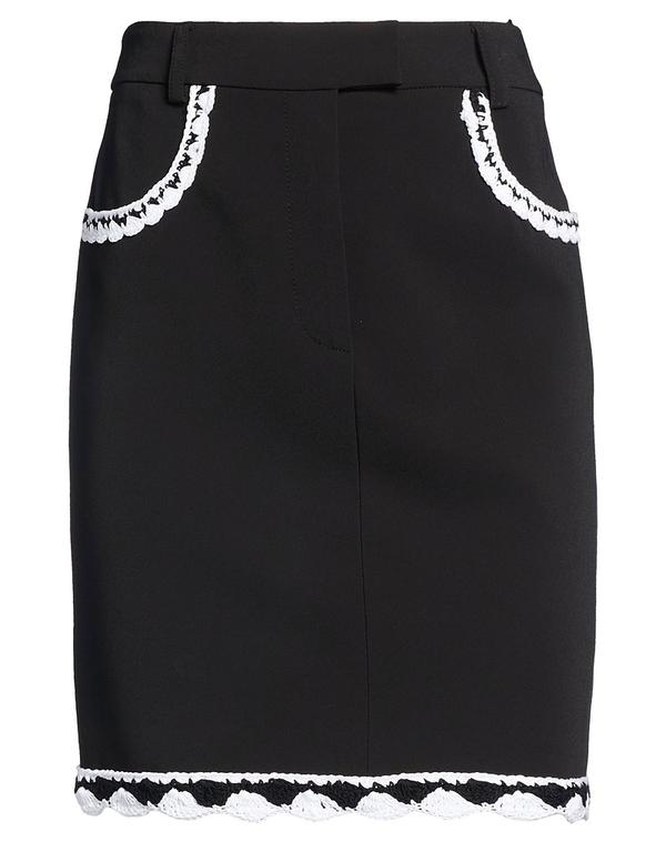 モスキーノ レディース 下つ方スコート MOSCHINO Black 黒いこと