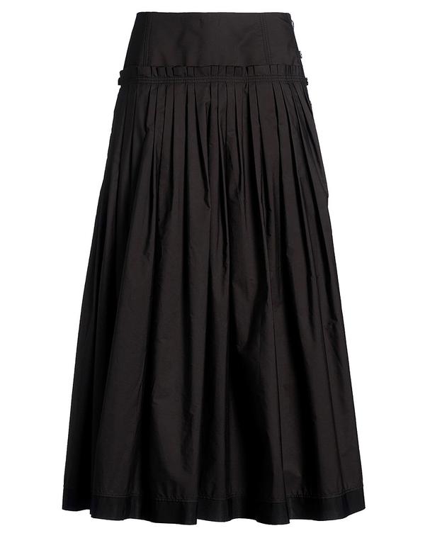 ランバン レディース 下つ方スコート LANVIN Black 黒いこと