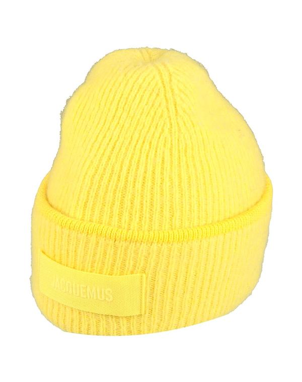 ジャクエムス レディース 付属物 鳥打ち帽 JACQUEMUS Yellow 黄色