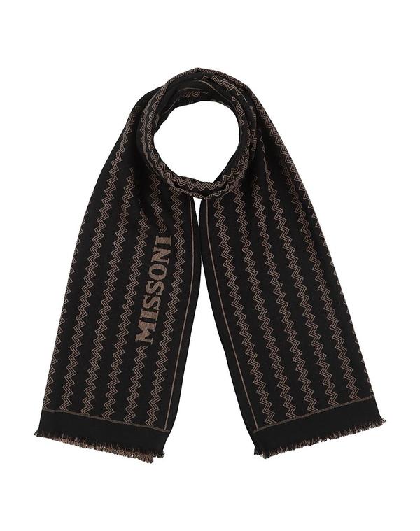ミッソーニ レディース 付属品 えり巻き・袈裟・えり巻き えり巻き\u0026えり巻き MISSONI \u0026 Black 黒いこと