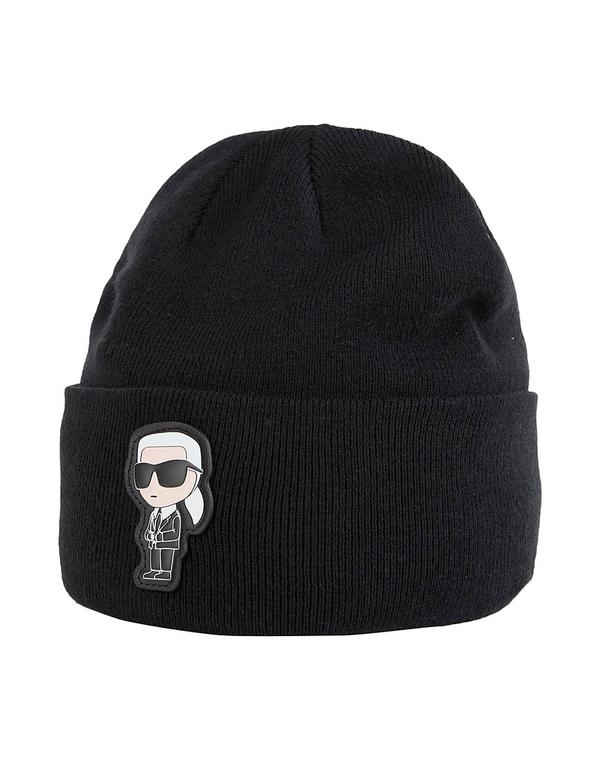 カール ラガーフェルド レディース アクセサリー 帽子 KARLAGERFELD Black ブラック|ReVida 店
