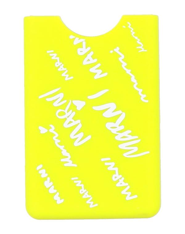 マルニ レディース 佩び物 札入れ 歌留多入れもの MARNI Lime Green 菩提樹