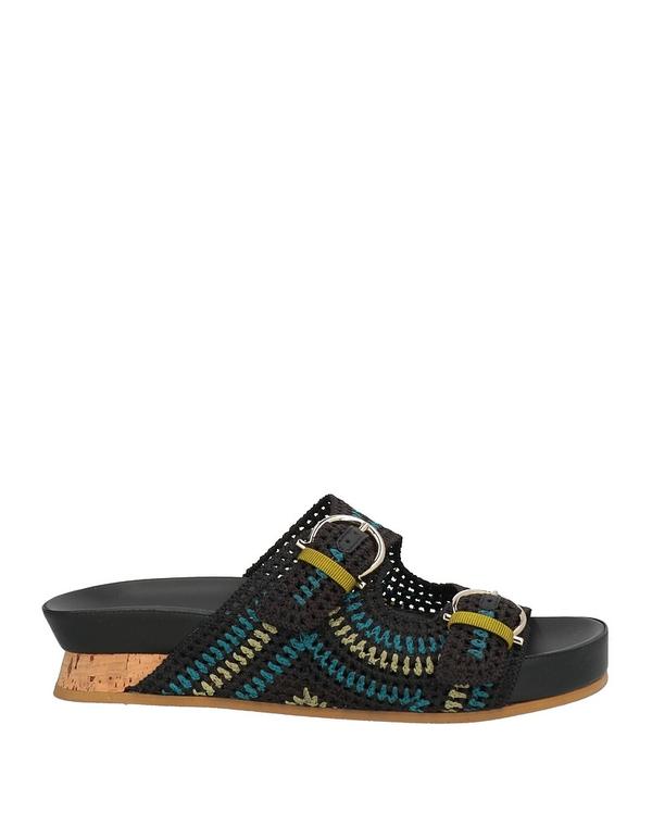 フェラガモ レディース シューズ サンダル FERRAGAMO Black 黒いこと