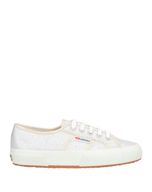 つづり方ガ レディース シューズ スニーカー SUPERGA Silver しろがね色