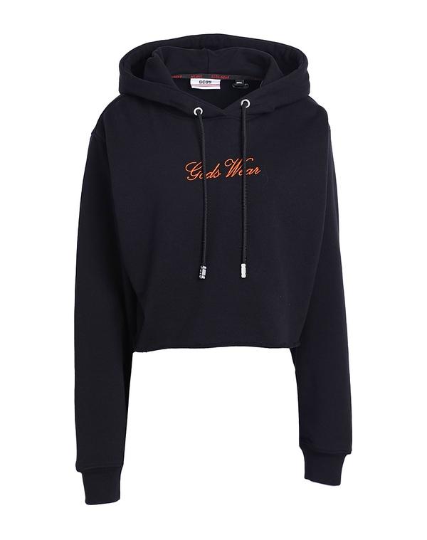 ジーシーディーエス レディース トップスウェットシャツ GCDS スウェット Black ブラック