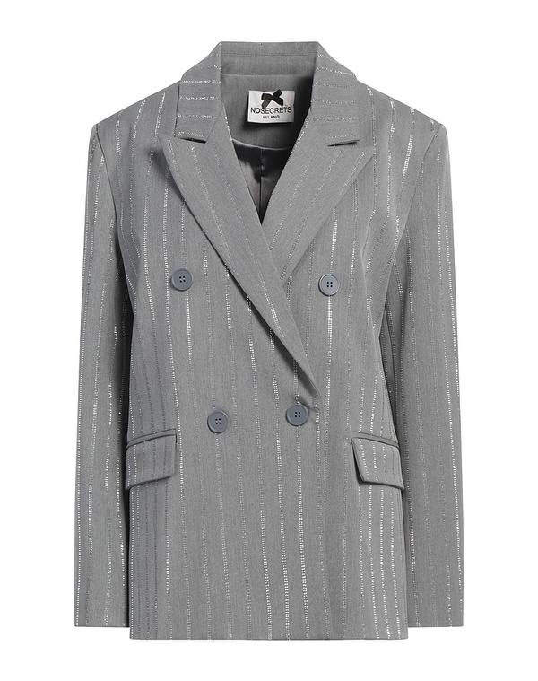 ノー・シークレッツ レディースーツ ブレザー NO SECRETS テーラードジャケット Light Gray グレー