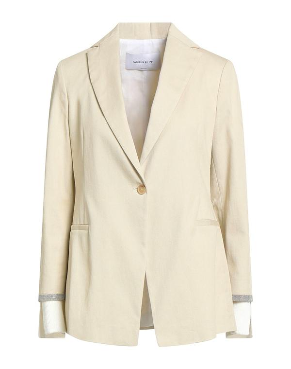 ファビアナ フィリッピ レディースーツ ブレザー FABIANA FILIPPI テーラードジャケット Beige ベージュ