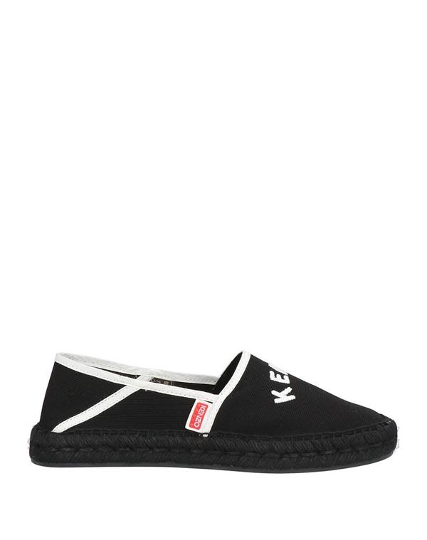 ケンゾー レディース シューズ スリッポン・ローファー エスパドリーユ KENZO Black 黒いこと