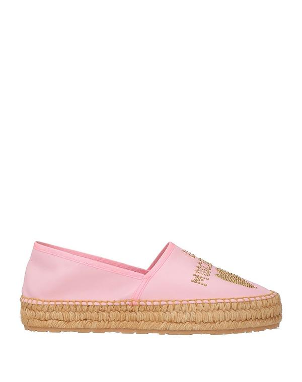 優しいこと モスキーノ レディース シューズ スリッポン・ローファー エスパドリーユ LOVE MOSCHINO Pink サクラ色