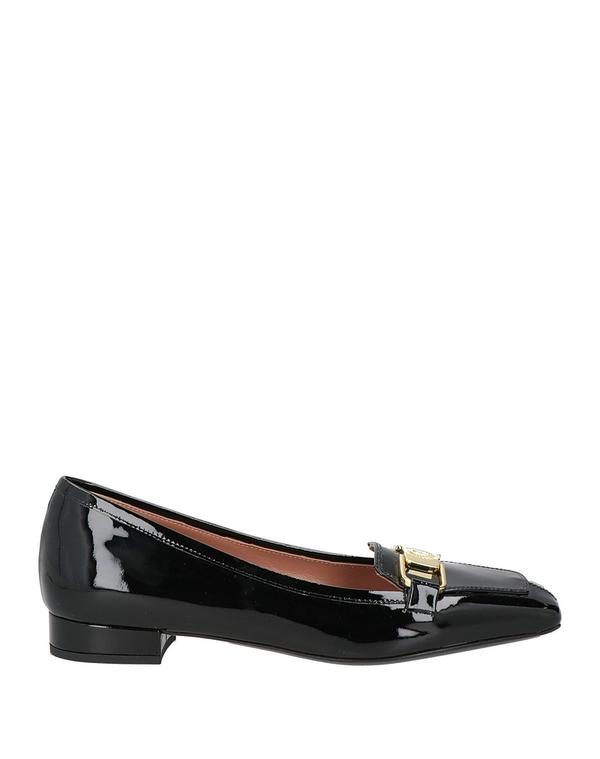 ポリーニ レディース シューズ スリッポン・ローファー モカシン POLLINI Black 黒いこと