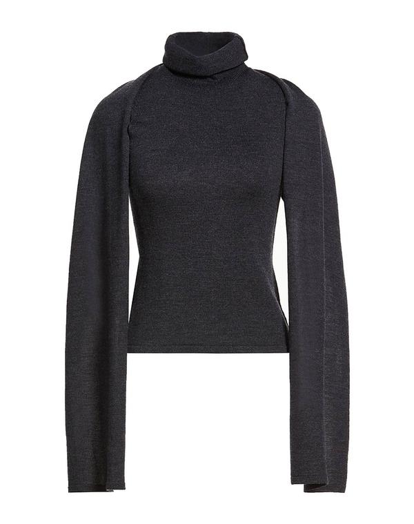 スタウド レディース アウター ニット・セータートルネック STAUD Charcoal 暗灰色