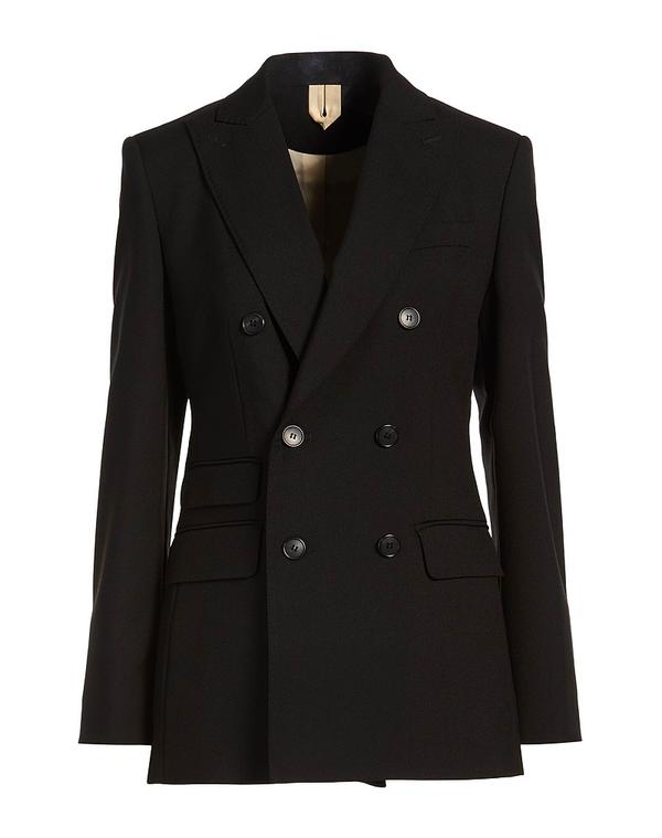 マックスマーラ レディース アウター 上衣・上衣 テーラードジャケット MAX MARA Black 黒いこと