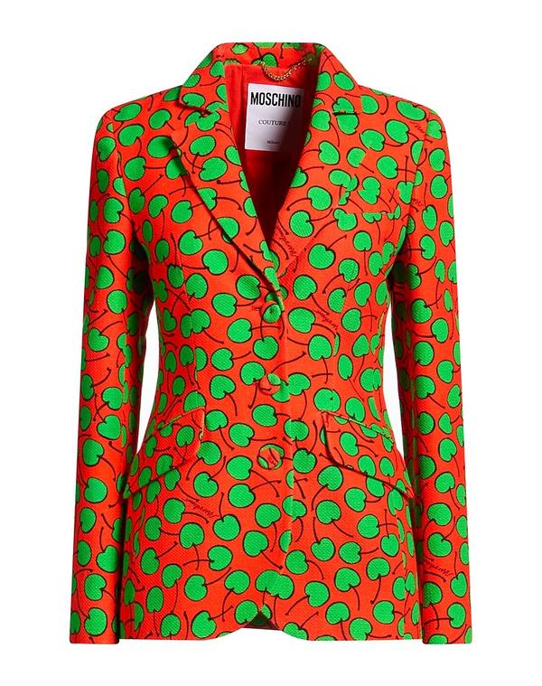 モスキーノ レディース アウター 上衣・上衣 テーラードジャケット MOSCHINOrange オレンジ色