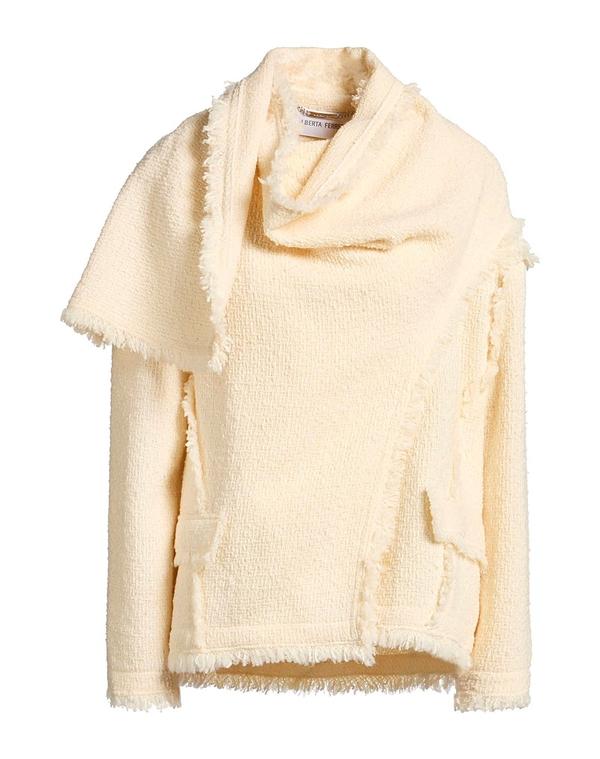 アルベルタ フェレッティ レディース アウター 上衣・上衣 ALBERTA FERRETTI Off White 象牙色