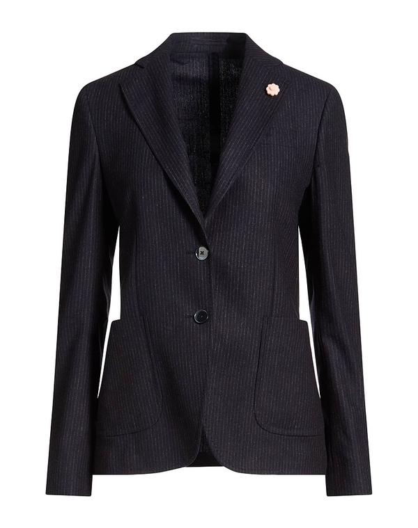 ラルディーニ レディース アウター 上衣・上衣 テーラードジャケット LARDINI Midnight Blue 青み