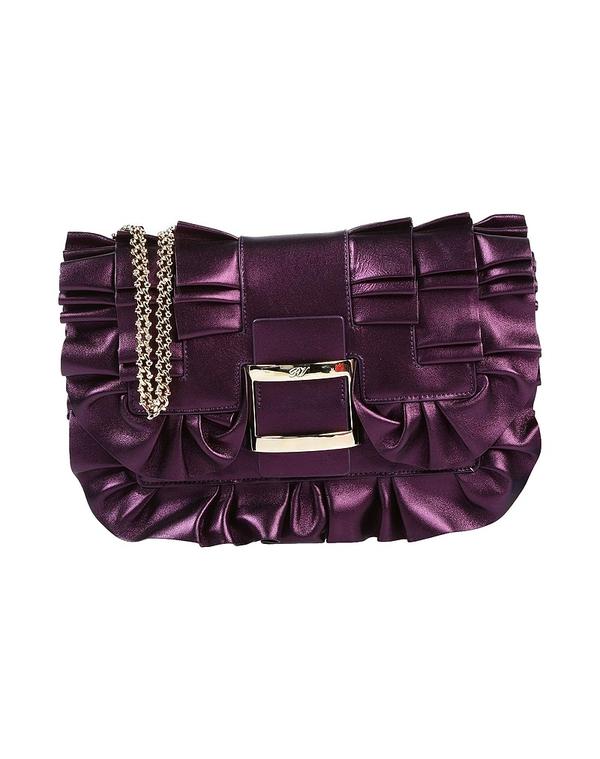 ロジェ・ヴィヴィエ レディース 御徒面子 ROGER VIVIER Dark Purple パープル
