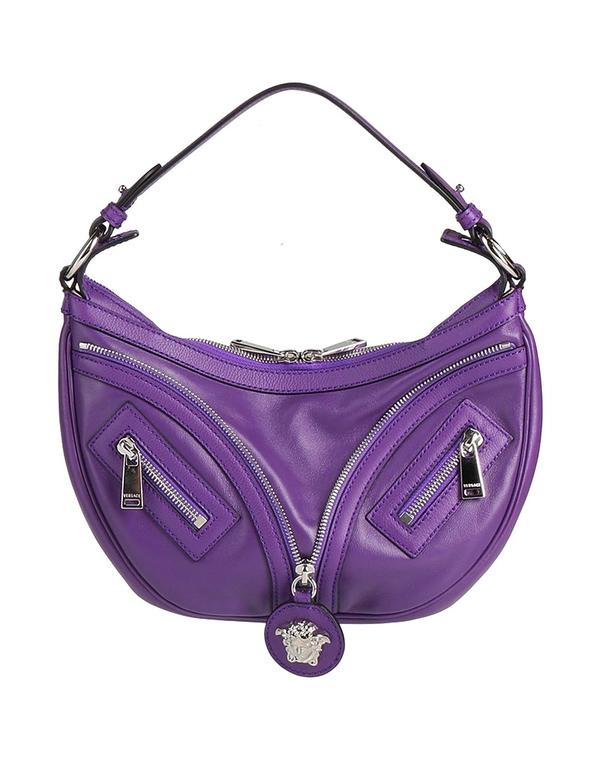 ヴェルサーチ レディース 御徒面子 VERSACE Purple パープル