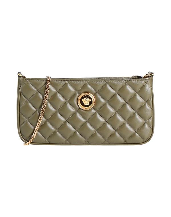ヴェルサーチ レディース 御徒面子 VERSACE Military Green 緑であること