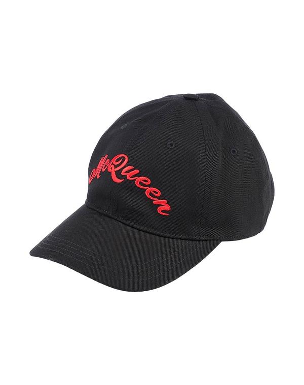 マックイーン レディース 付属物 鳥打ち帽 MCQUEEN Black 黒いこと
