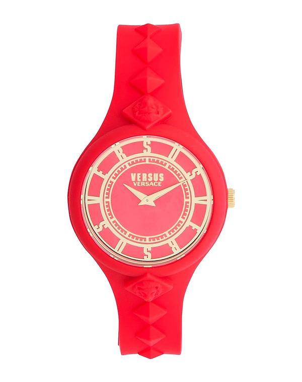 ヴェルサス ヴェルサーチ レディース 佩び物 ウォッチ VERSUS VERSACE Red 赤いこと