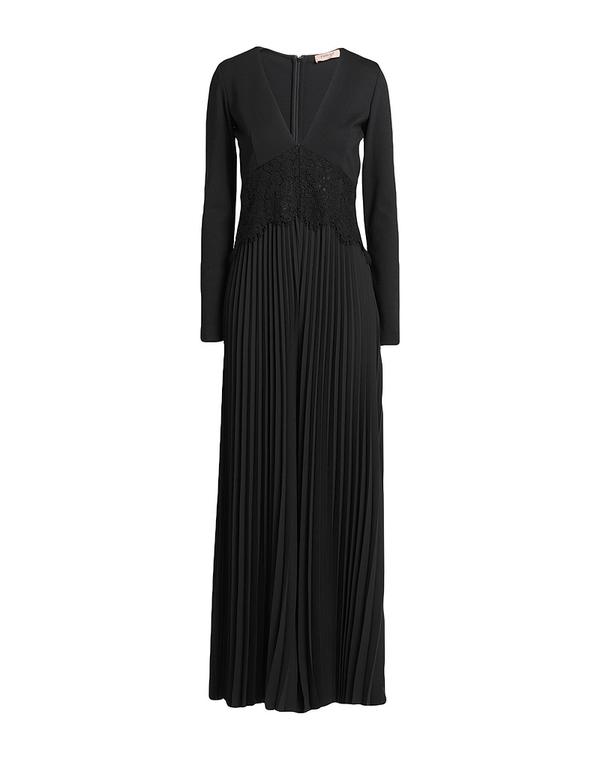 ツイン書き割り レディース トップス 飛び降りる背広 TWINSET Black 黒いこと