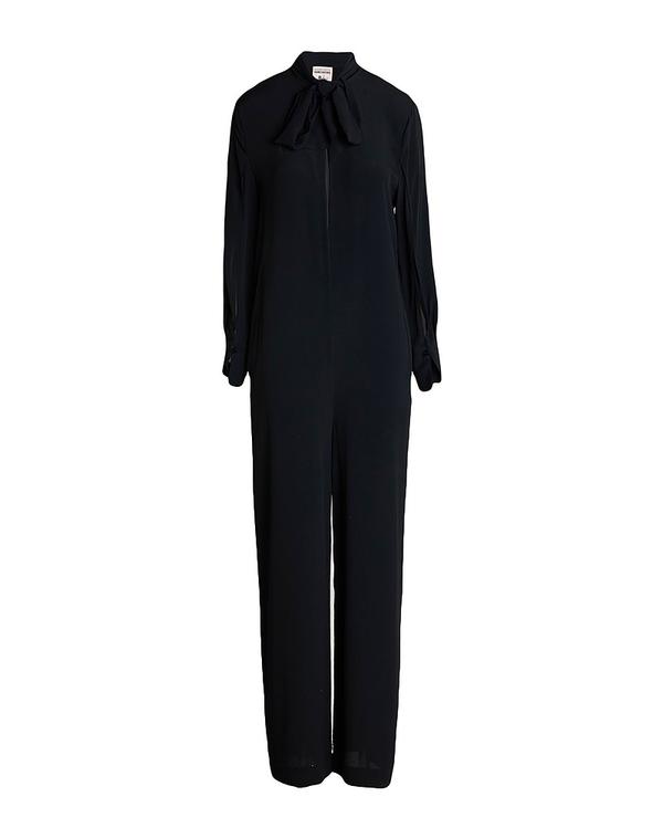 セミクチュール レディース トップス 飛び降りる背広 SEMICOUTURE Black 黒いこと