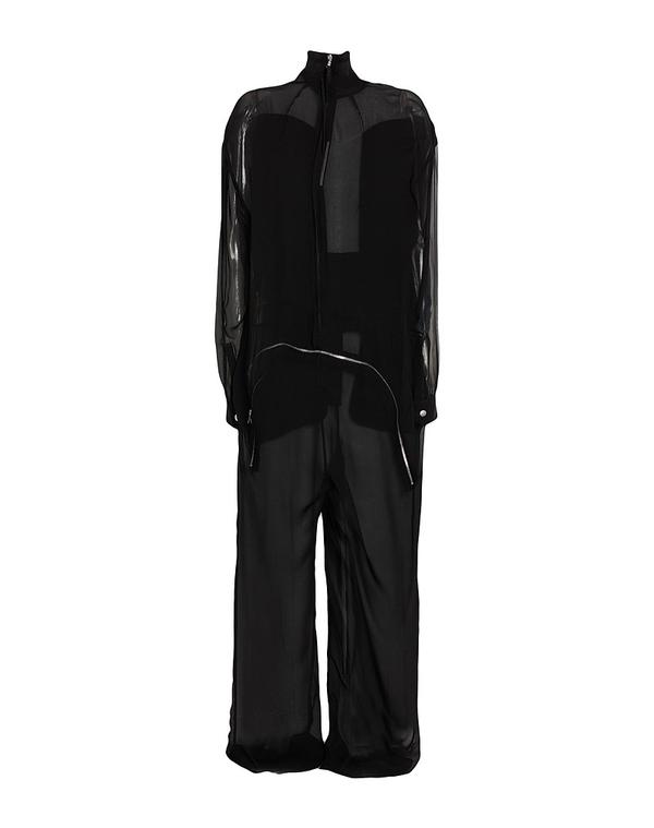 リックオウエンス レディース トップス 飛び降りる背広 RICK OWENS Black 黒いこと
