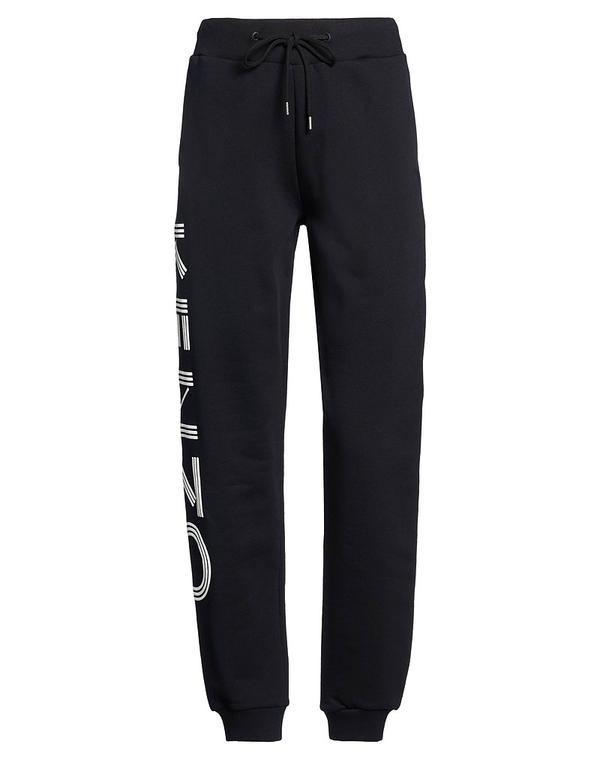 ケンゾー レディース ボトムス 心地好いズボン下 スウェットパンツ KENZO Black 黒いこと