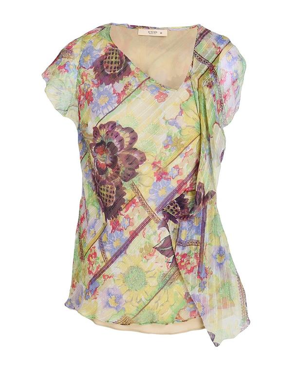 エトロ レディース トップス シャツ ETRO Green グリーン|ReVida 店