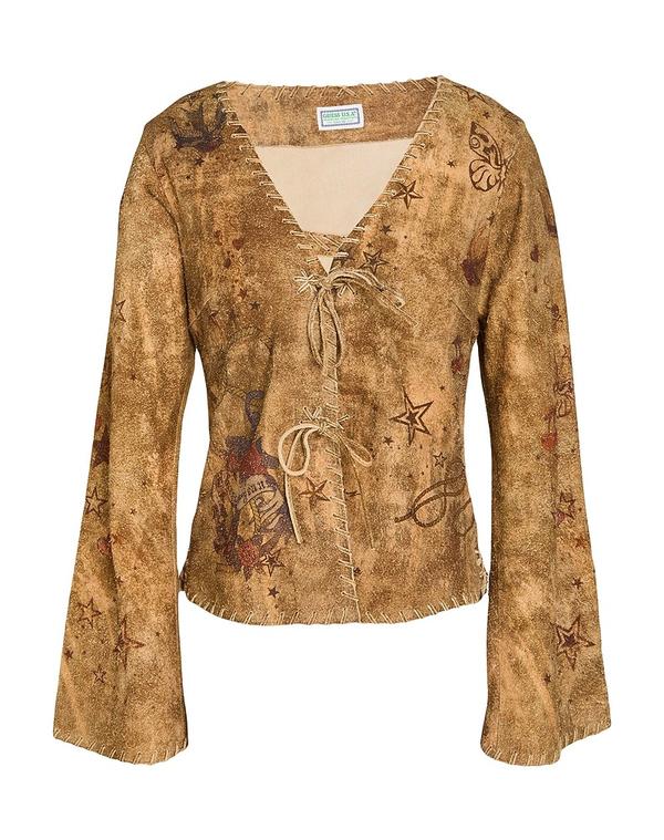 ゲス レディース トップス プルオーバー GUESS \u0026 Khaki カーキ