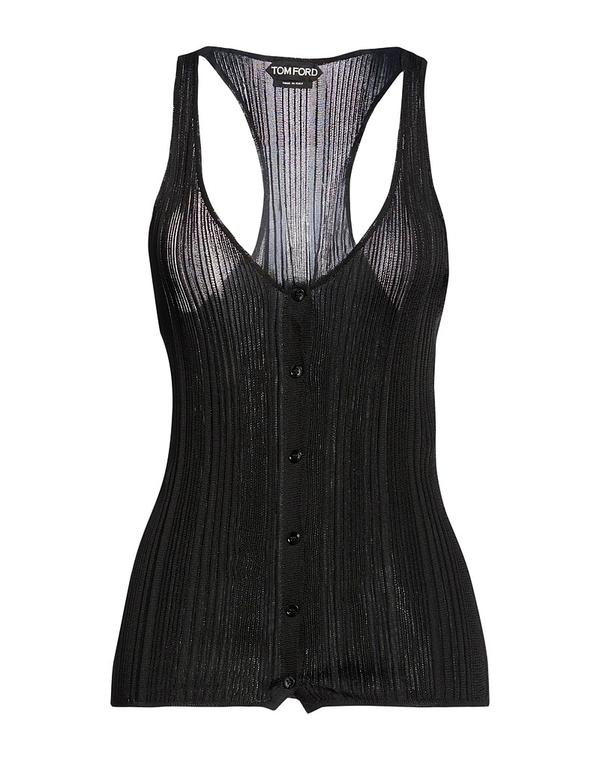 トム・ジェラルド・r・フォード レディース トップス プルオーバー TOM FORD Black 黒いこと