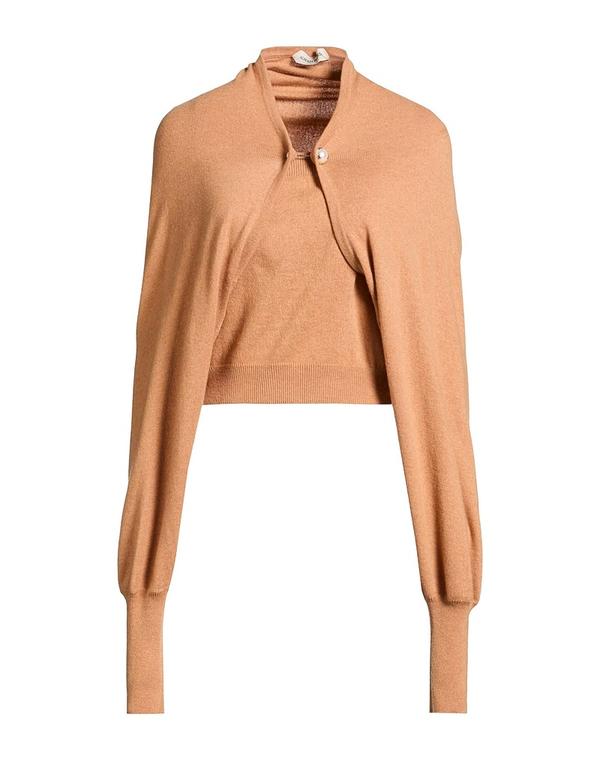 アルベルタ フェレッティ レディース アウター ジレー ALBERTA FERRETTI Camel 駱駝