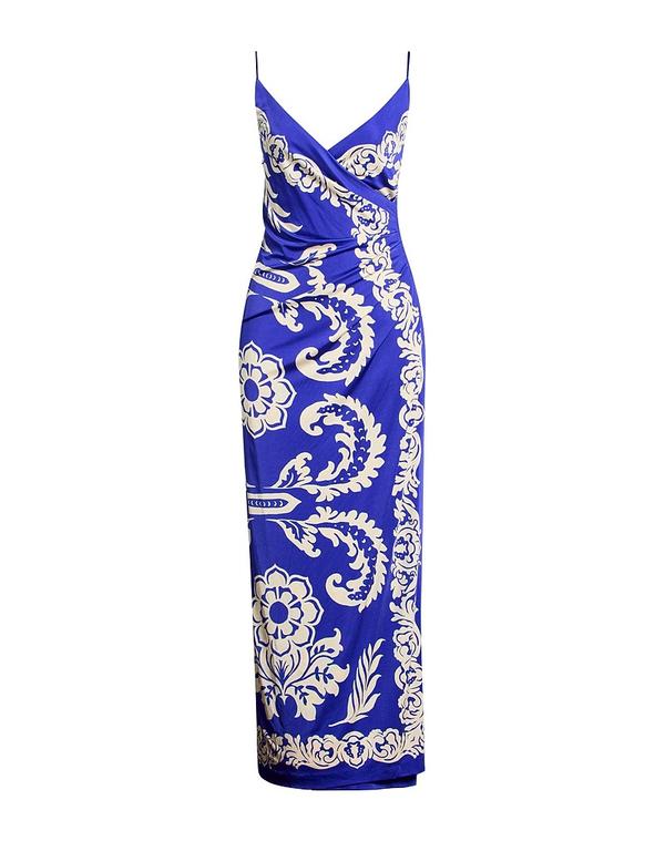 エトロ レディース トップス 衣装 ETRO Blue 青色