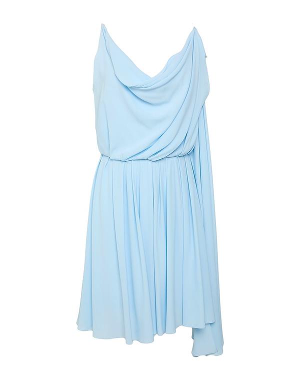 ランバン レディース トップス 衣装 寄りあいお召しもの LANVIN Sky Blue 青色