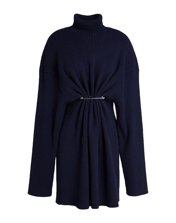 バレンシアガ レディース トップス 衣裳 BALENCIAGA Navy 米国海軍