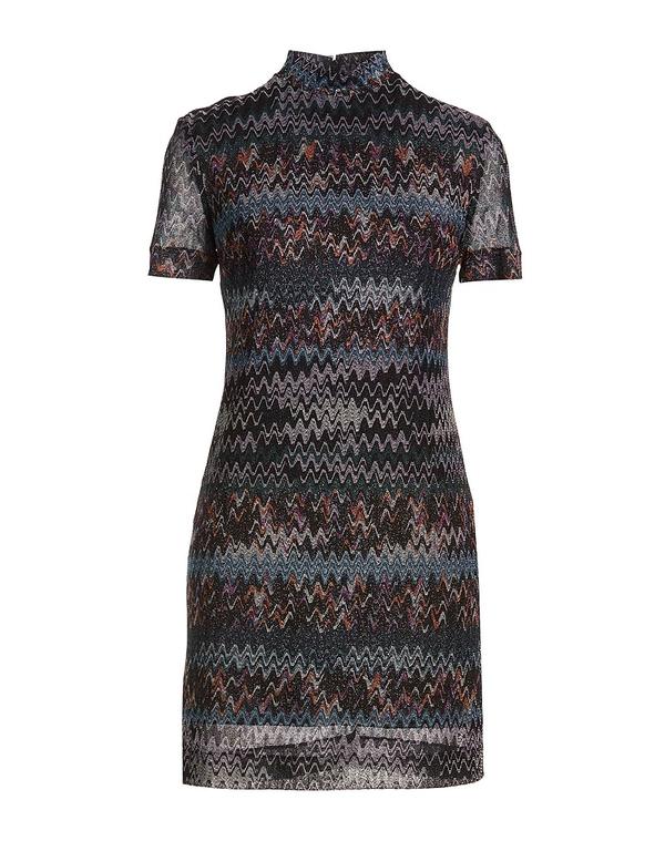 ミッソーニ レディース トップス 衣装 炎節お召しもの MISSONI Midnight Blue 青色