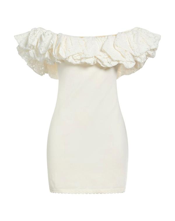 アレクサンドル ボーティエ レディース トップス 衣装 熱電子管お召しもの ALEXANDRE VAUTHIER Off White 象牙色