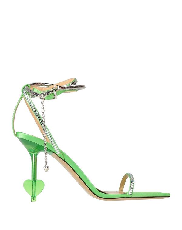 マチ＆マチ レディース シューズ サンダル MACH \u0026 MACH Lime Green 菩提樹