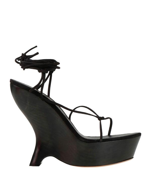 フェラガモ レディース シューズ サンダル FERRAGAMO Black 黒いこと