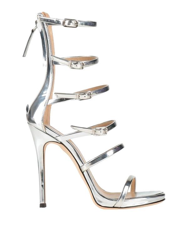 ジュゼッペザノッティ レディース シューズ サンダル GIUSEPPE ZANOTTI Silver しろがね色