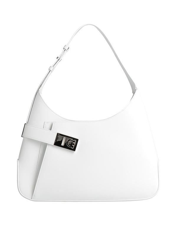 フェラガモ レディース 御徒面子 FERRAGAMO White 白いこと
