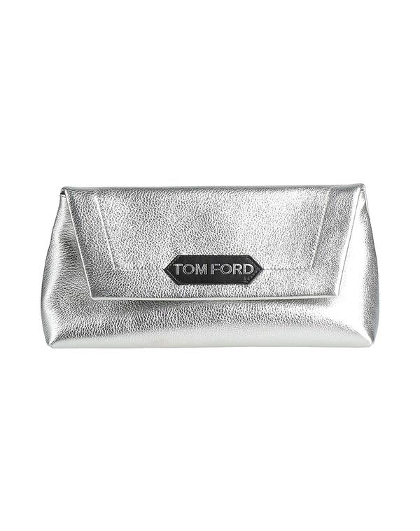トム・ジェラルド・r・フォード レディース 御徒面子 TOM FORD Silver しろがね色