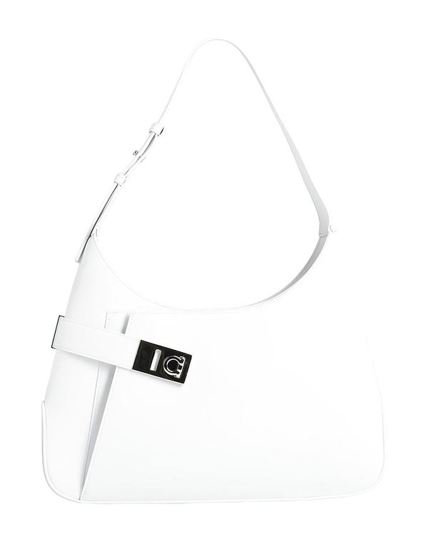 フェラガモ レディース 御徒面子 FERRAGAMO White 白いこと