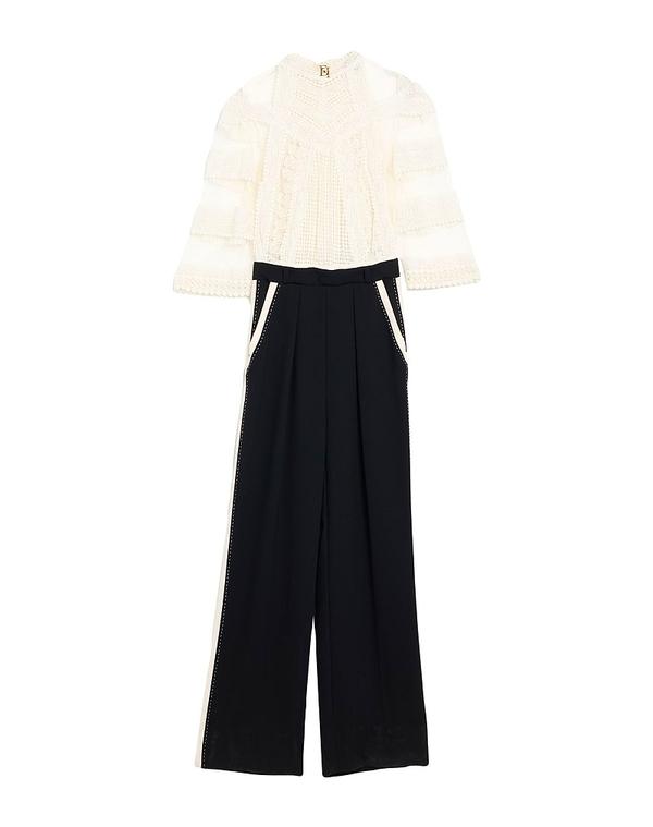 エリザベッタフランキ レディース トップス 飛び降りる背広 ELISABETTA FRANCHI Black 黒いこと